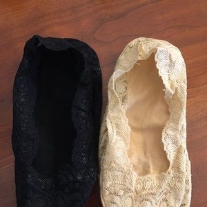 Lace no show socks